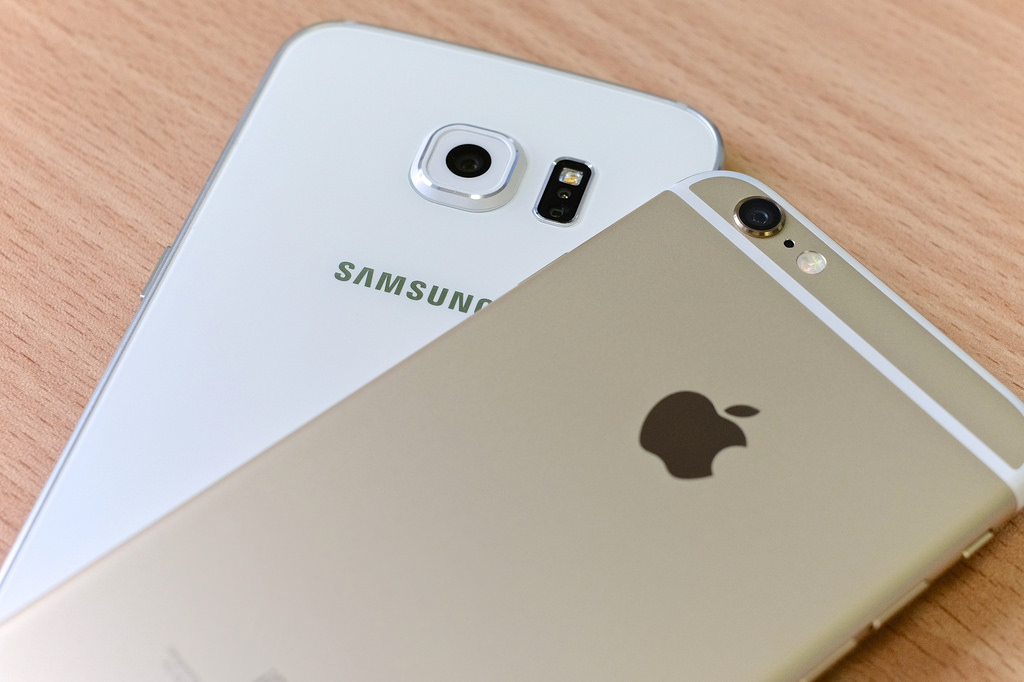 apple vs samsung Ventas